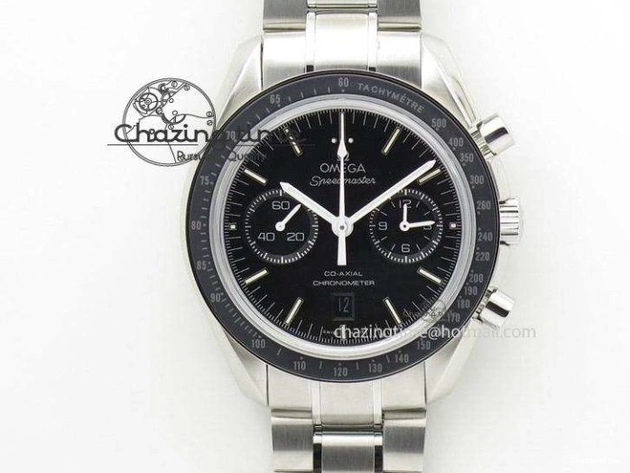 1228 Seamaster 300M 007 SS MK 1:1 Best Edition Black 007 Dial Ceramic Bezel On SS Bracelet A EasyCare 8178